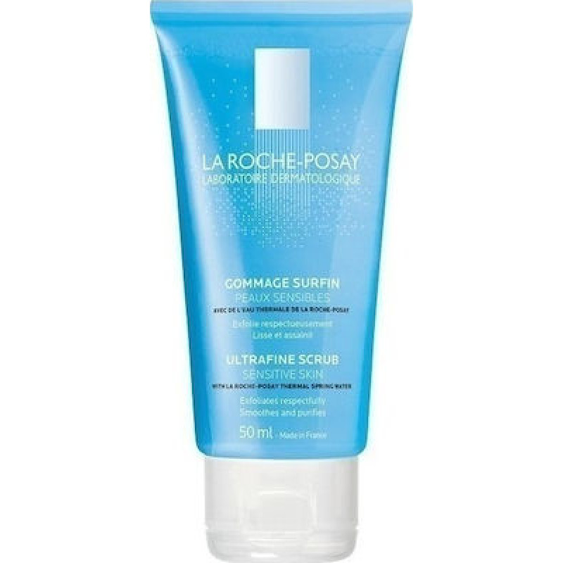 La Roche Posay Ultra-Fine Απολεπιστικό & Καθαριστικό Προσώπου σε Gel για Ευαίσθητες Επιδερμίδες 50ml
